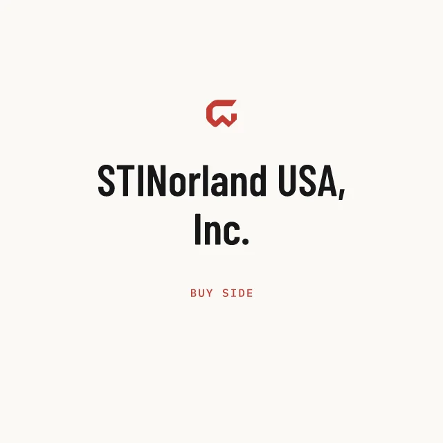 Buy side: STINorland USA, Inc.