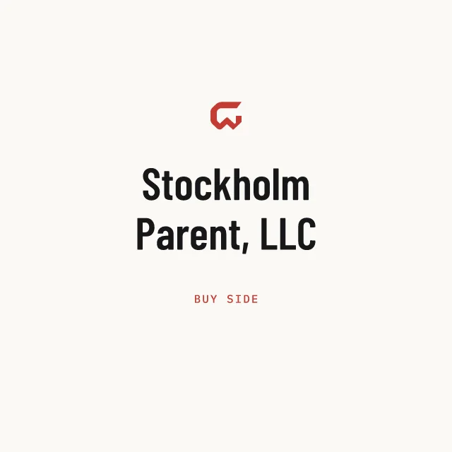Buy side: Stockholm Parent, LLC
