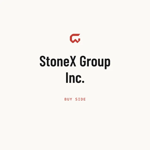 Buy side: StoneX Group Inc.