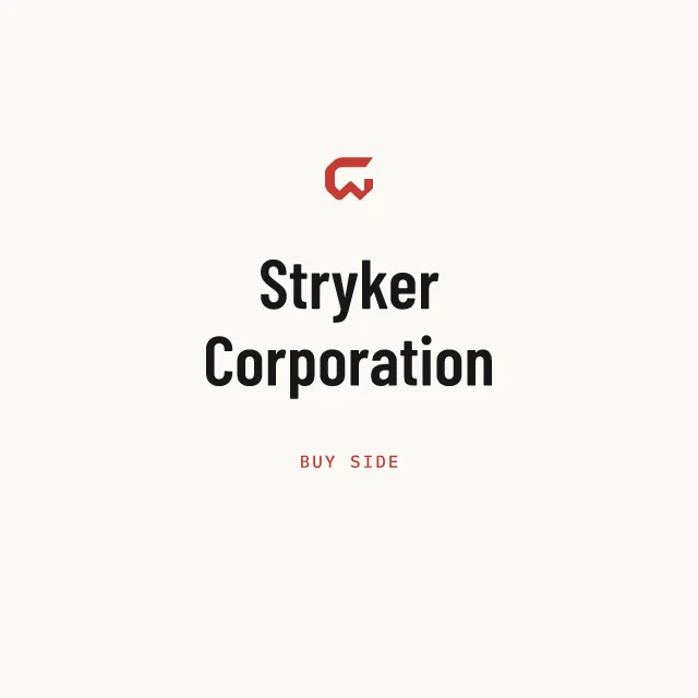 Buy side: Stryker Corporation