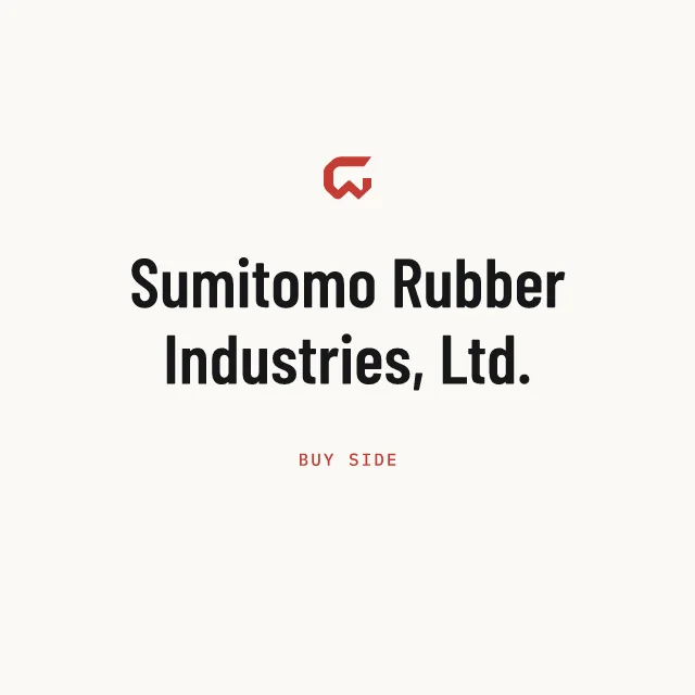 Buy side: Sumitomo Rubber Industries, Ltd.