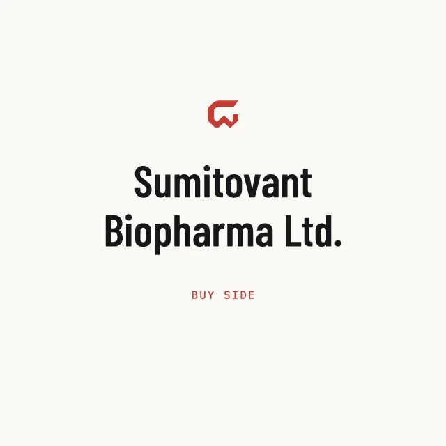 Buy side: Sumitovant Biopharma Ltd.