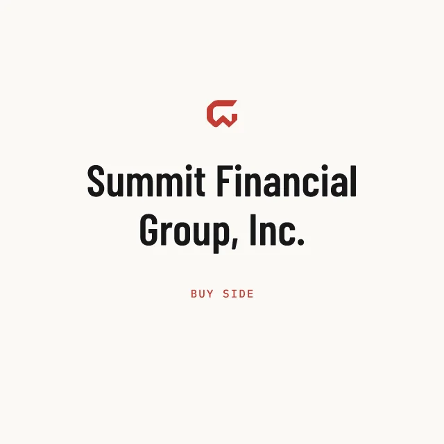 Buy side: Summit Financial Group, Inc.