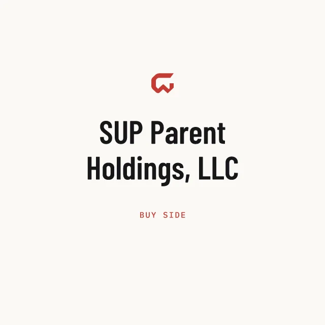 Buy side: SUP Parent Holdings, LLC