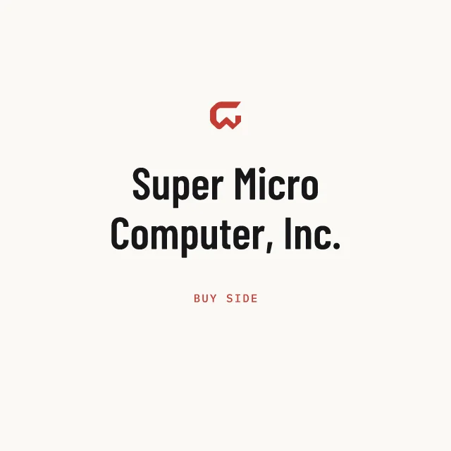 Buy side: Super Micro Computer, Inc.