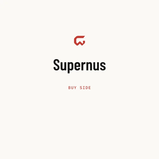 Buy side: Supernus
