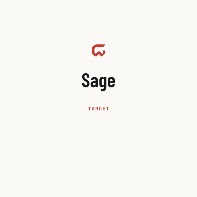 Target: Sage