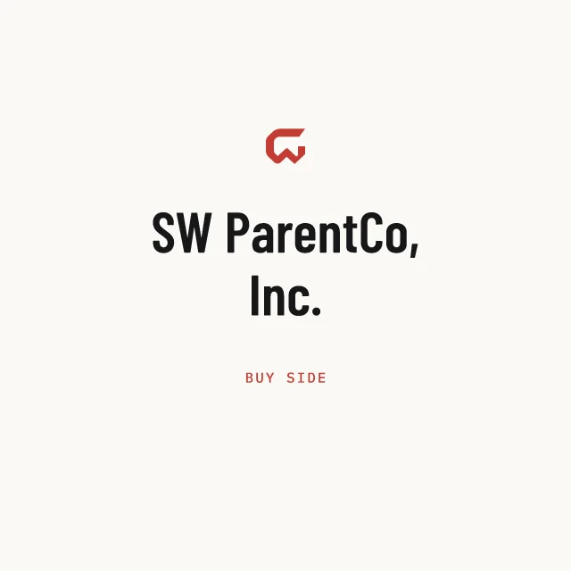 Buy side: SW ParentCo, Inc.