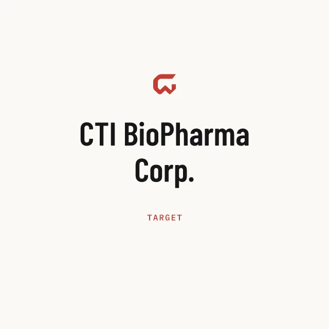 Target: CTI BioPharma Corp.