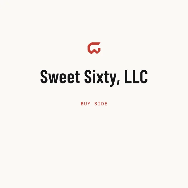 Buy side: Sweet Sixty, LLC