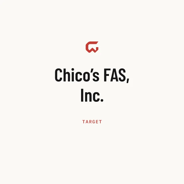 Target: Chico’s FAS, Inc.