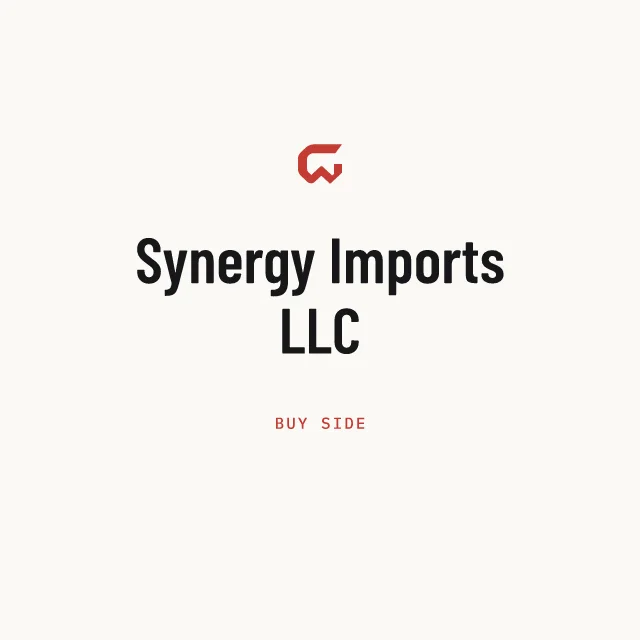 Buy side: Synergy Imports LLC
