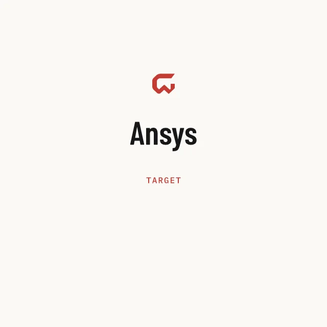 Target: Ansys