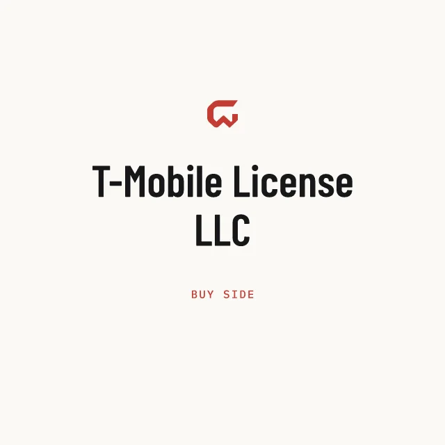 Buy side: T-Mobile License LLC