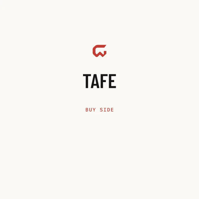 Buy side: TAFE