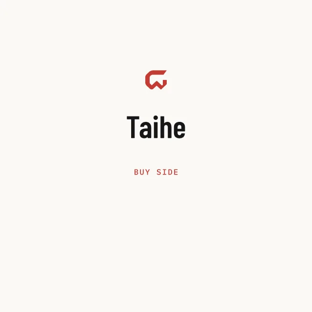 Buy side: Taihe