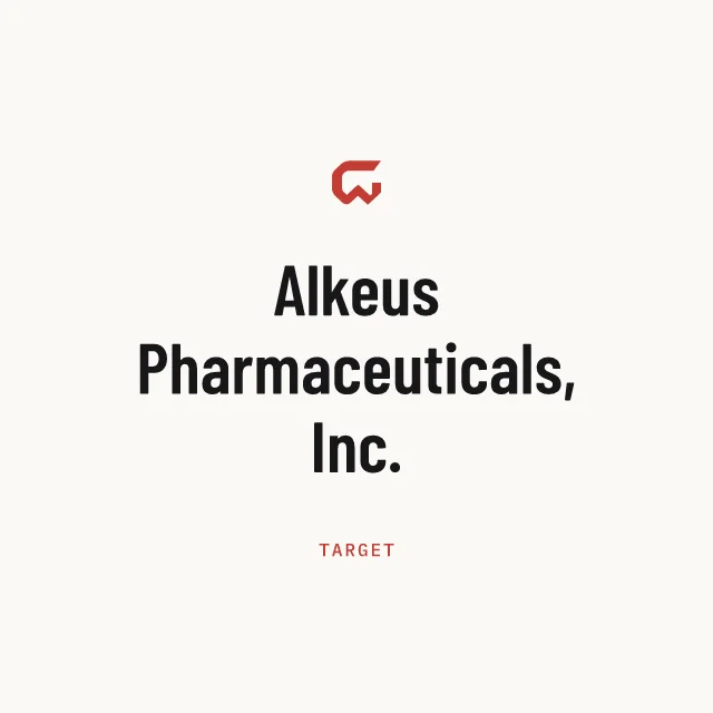 Target: Alkeus Pharmaceuticals, Inc.