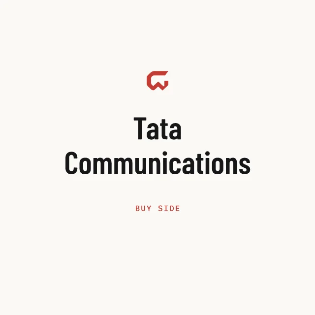 Buy side: Tata Communications