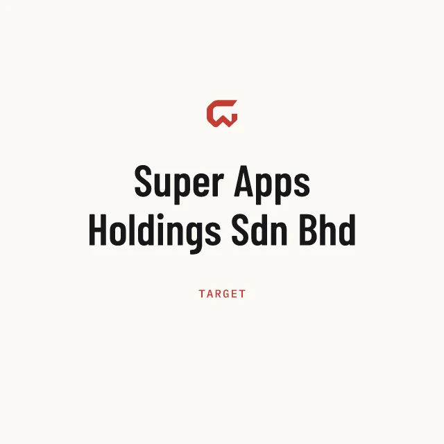 Target: Super Apps Holdings Sdn Bhd