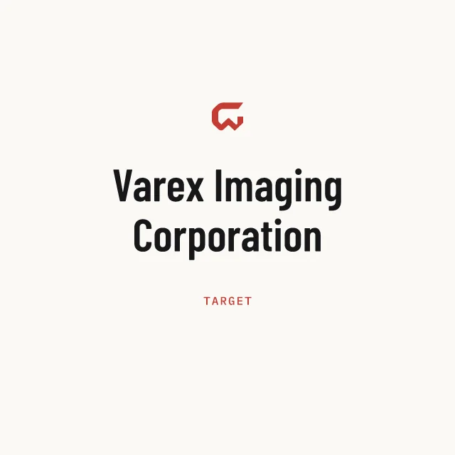 Target: Varex Imaging Corporation