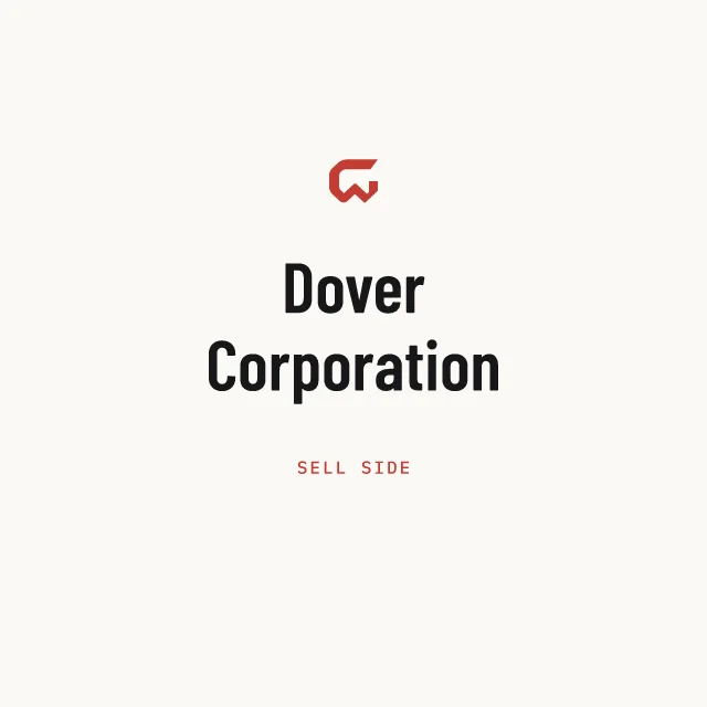 Sell side: Dover Corporation