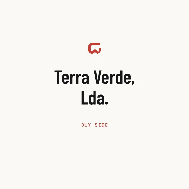 Buy side: Terra Verde, Lda.