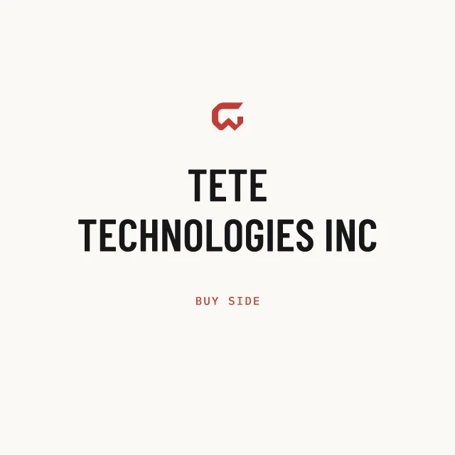 Buy side: TETE TECHNOLOGIES INC