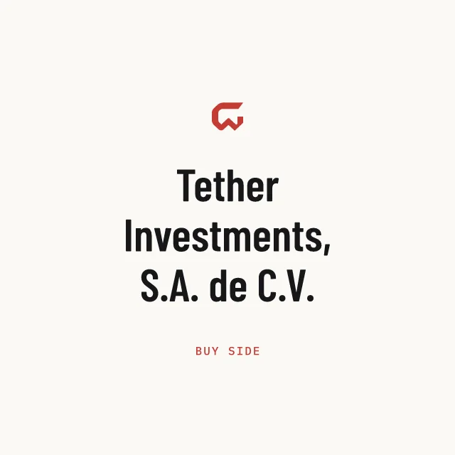Buy side: Tether Investments, S.A. de C.V.