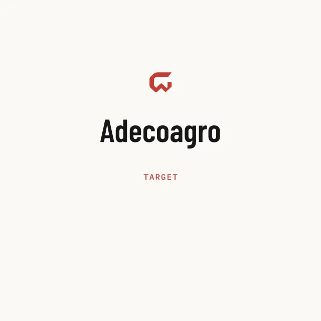 Target: Adecoagro