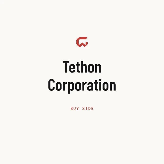 Buy side: Tethon Corporation
