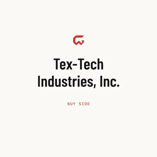 Buy side: Tex-Tech Industries, Inc.