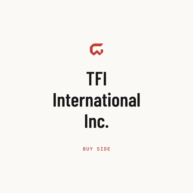 Buy side: TFI International Inc.