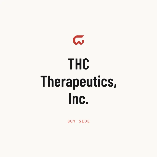 Buy side: THC Therapeutics, Inc.