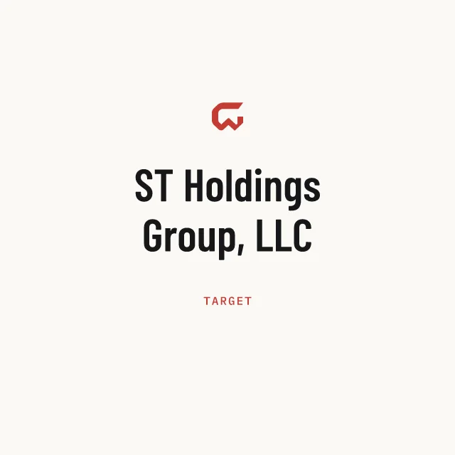 Target: ST Holdings Group, LLC