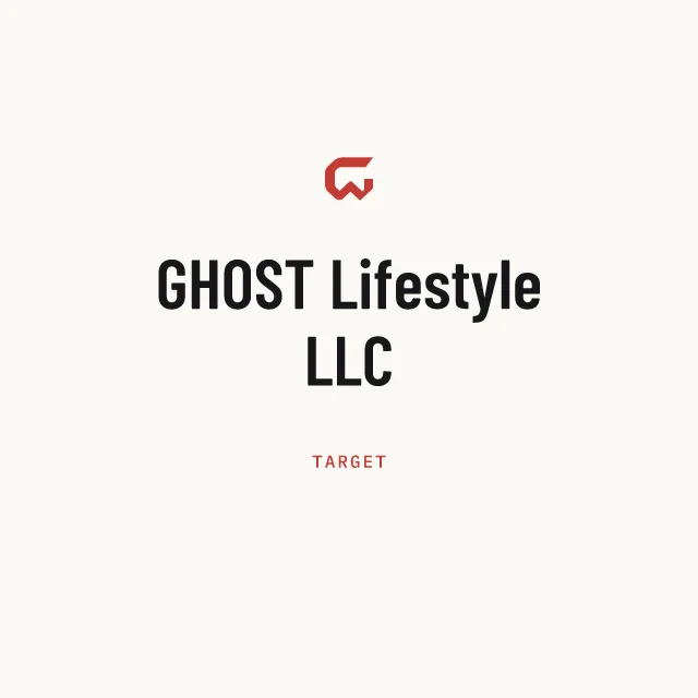Target: GHOST Lifestyle LLC