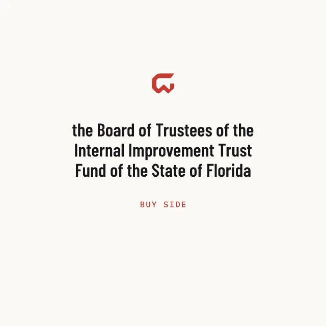 Buy side: the Board of Trustees of the Internal Improvement Trust Fund of the State of Florida