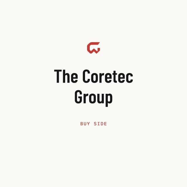 Buy side: The Coretec Group