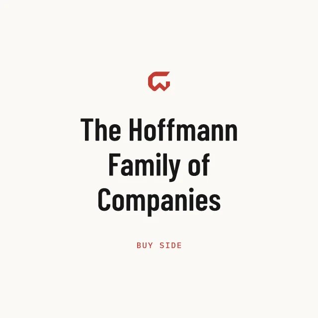 Buy side: The Hoffmann Family of Companies