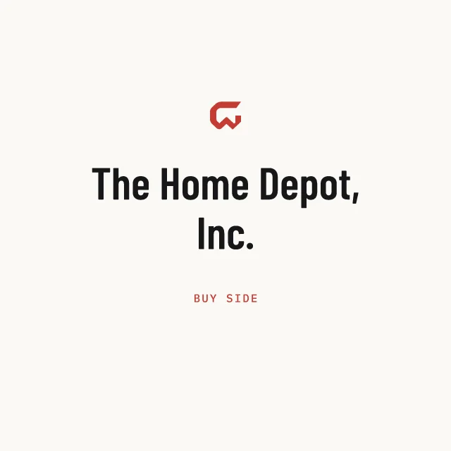 Buy side: The Home Depot, Inc.