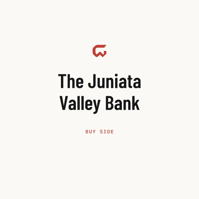 Buy side: The Juniata Valley Bank