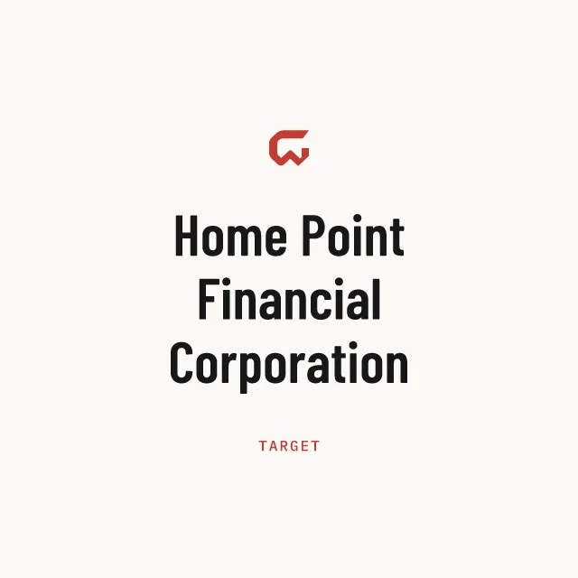 Target: Home Point Financial Corporation