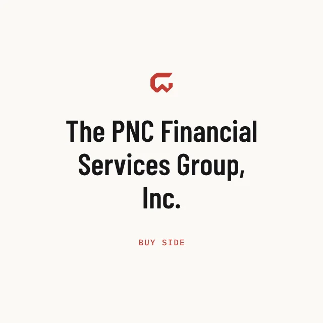 Buy side: The PNC Financial Services Group, Inc.