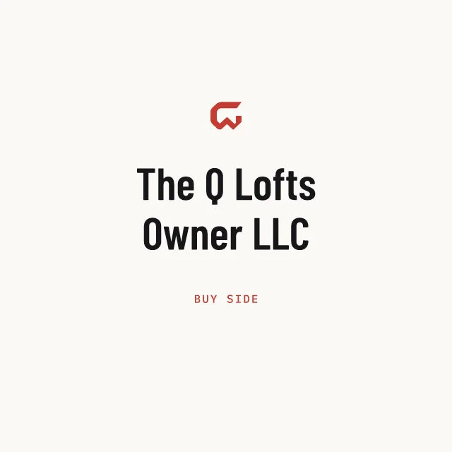 Buy side: The Q Lofts Owner LLC