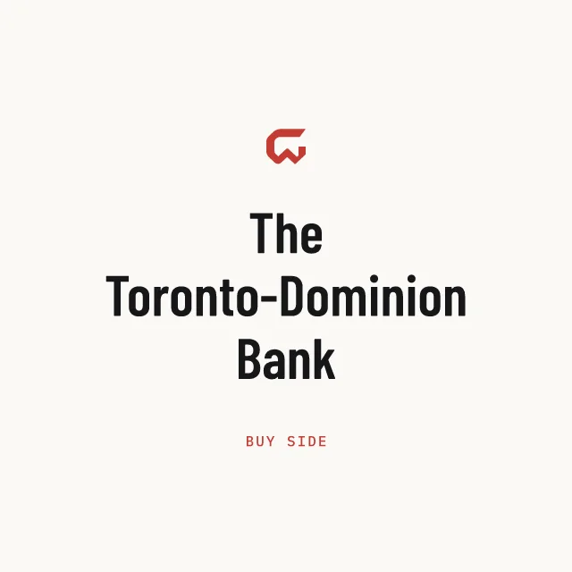 Buy side: The Toronto-Dominion Bank