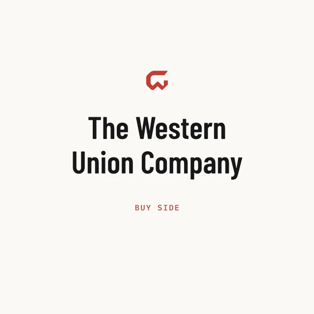 Buy side: The Western Union Company