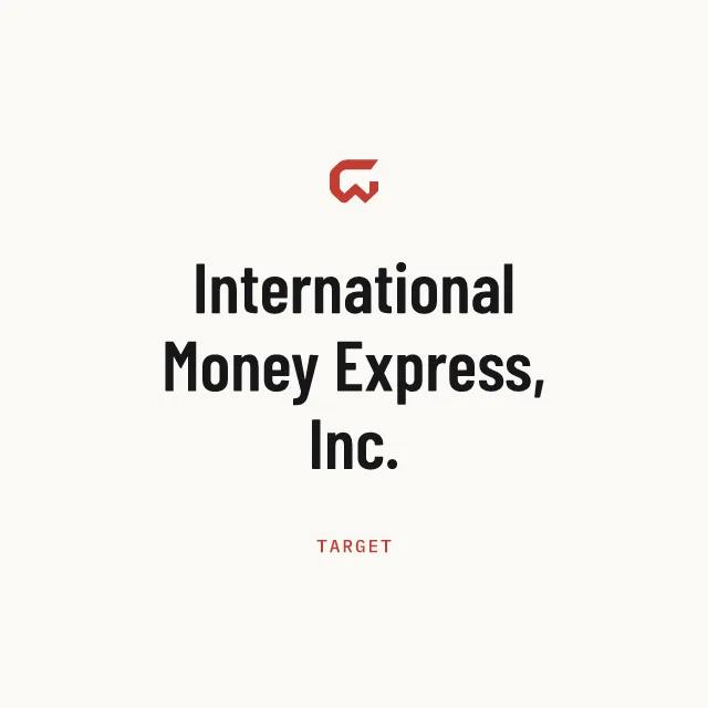 Target: International Money Express, Inc.