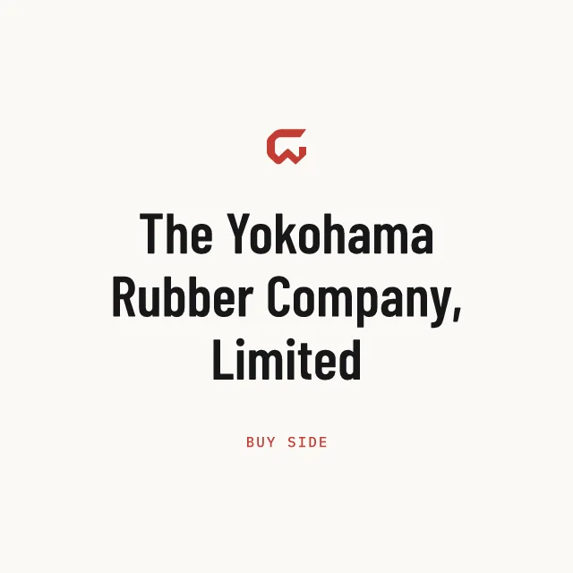 Buy side: The Yokohama Rubber Company, Limited