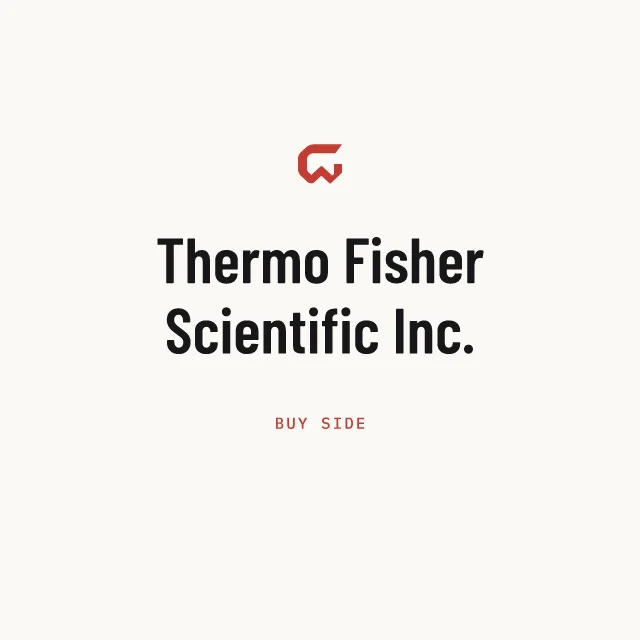 Buy side: Thermo Fisher Scientific Inc.