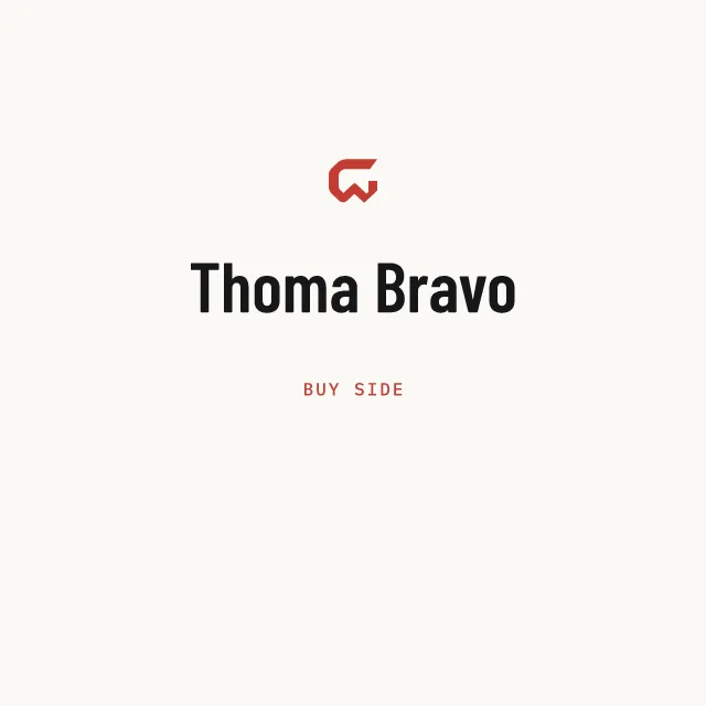 Buy side: Thoma Bravo
