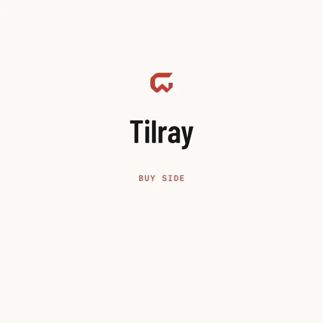 Buy side: Tilray